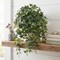 Set of 2: Hanging English Ivy Bushes with 450 Lifelike Silk Leaves | 27-Inch | UV Resistant | Indoor/Outdoor Use | Faux Greenery | Home & Office Decor, Floral Home by Artificial Flowers